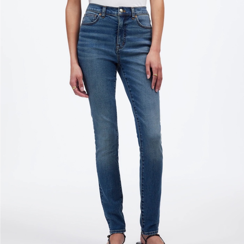 Madewell High-Rise Skinny Jeans Medium Wash